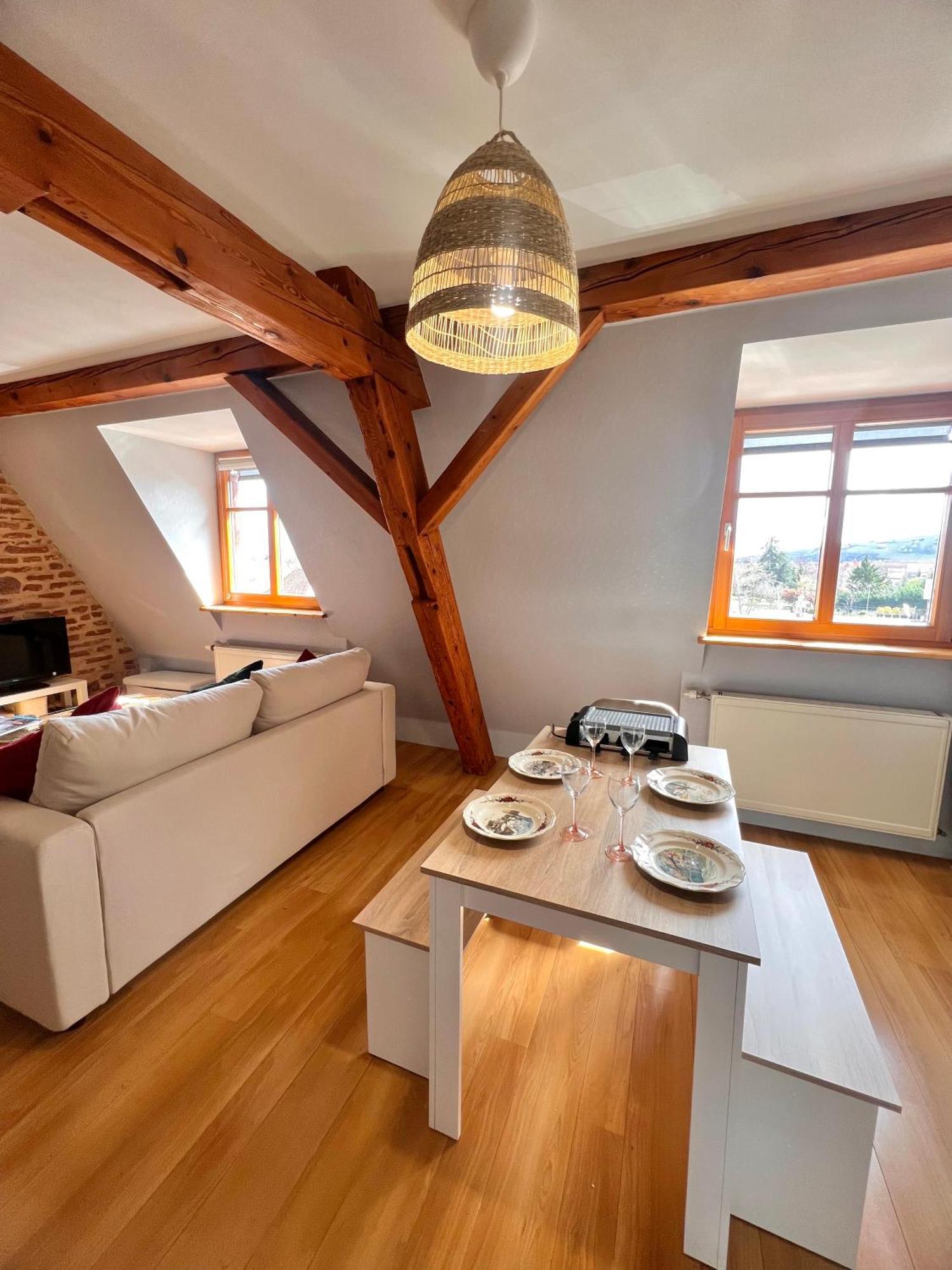 Duplex Au Coeur De Turckheim, 10 Min De Colmar Et Place De Parking Exterior foto